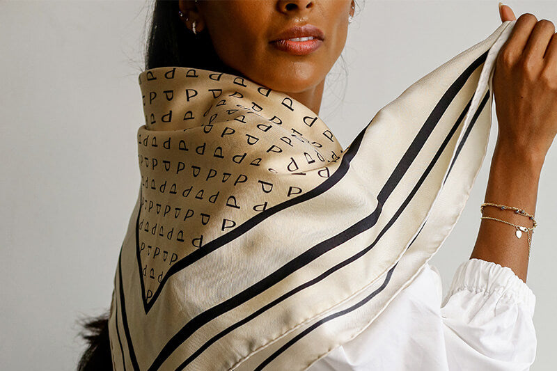 The Feritti, French Silk Scarf